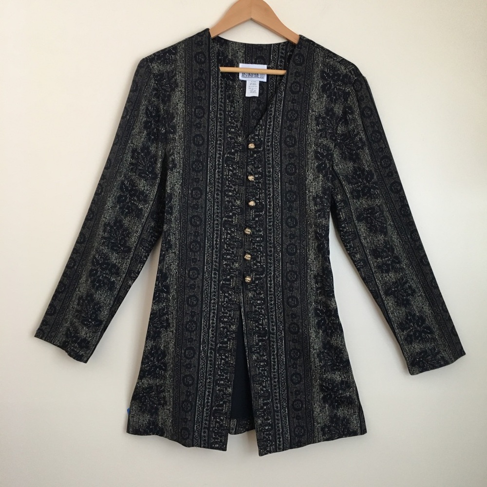 ⭐️SOLD⭐️ Vintage Bohemian Printed Tunic Blouse
